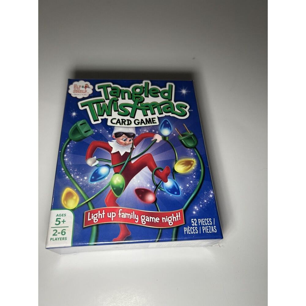 The Elf On The Shelf TANGLED TWISTMAS Card Game SEALED NIP
